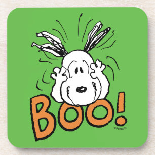 Dessous-de-verre cacahuètes   Snoopy Boo