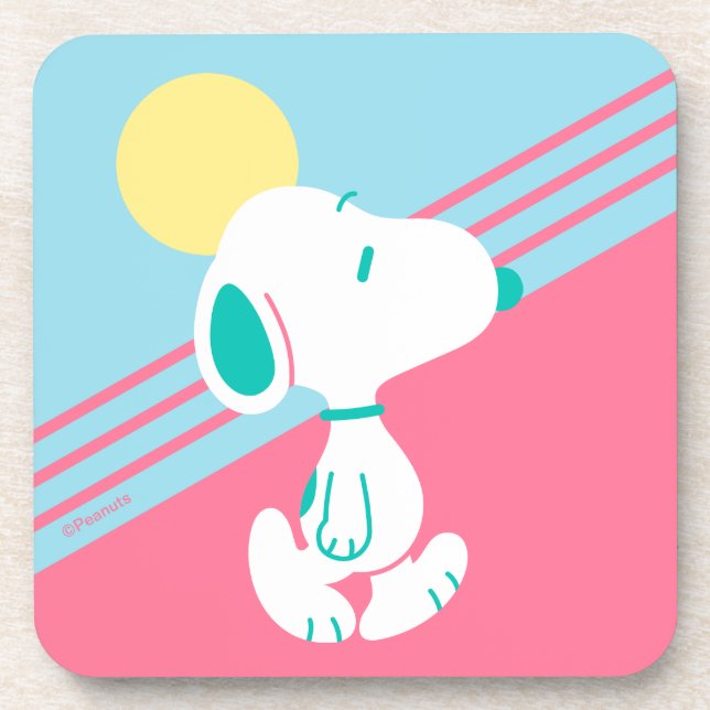 Dessous-de-verre cacahuètes | Snoopy Deco Dreams Sun (Devant)