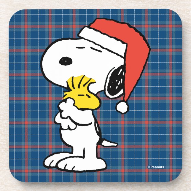 Dessous-de-verre cacahuètes | Snoopy & Woodstock (Devant)