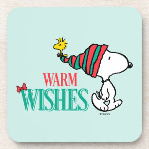 Dessous-de-verre cacahuètes   Snoopy & Woodstock Chaleurs