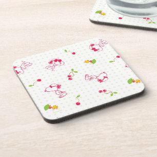 Dessous-de-verre cacahuètes   Snoopy & Woodstock Cherry Motif