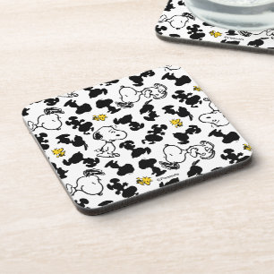 Dessous-de-verre cacahuètes   Snoopy & Woodstock Shadow Motif