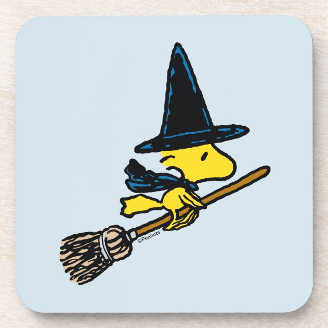 Dessous-de-verre cacahuètes | Woodstock Halloween Witch (Devant)