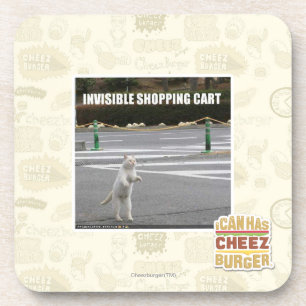 DESSOUS-DE-VERRE CADDIE INVISIBLE