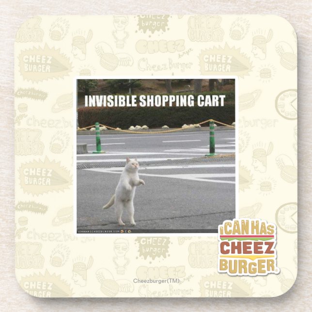 DESSOUS-DE-VERRE CADDIE INVISIBLE (Devant)