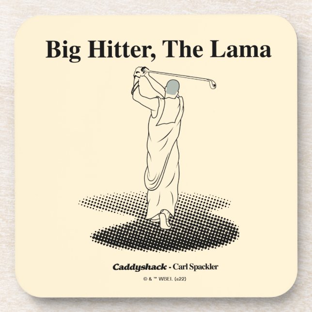 Dessous-de-verre Caddyshack | Big Hitter, Le Lama (Devant)