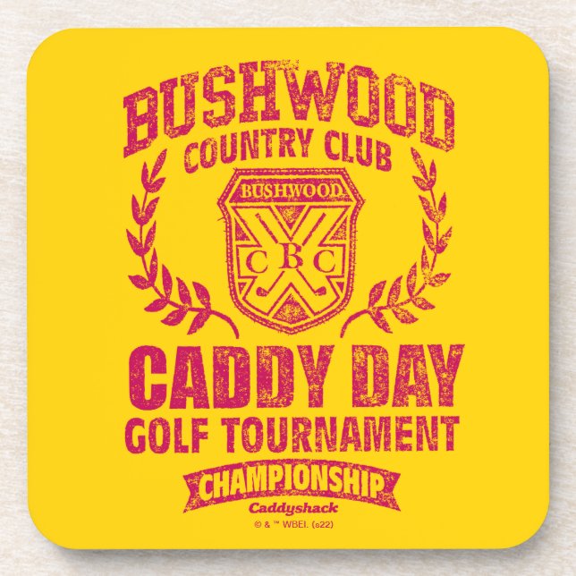 Dessous-de-verre Caddyshack | Bushwood Country Club Caddy Day (Devant)