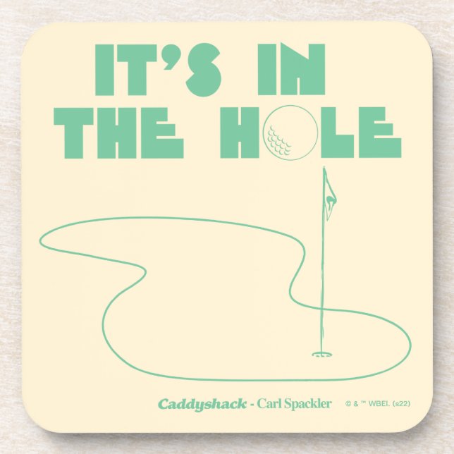 Dessous-de-verre Caddyshack | C'est dans le trou (Devant)