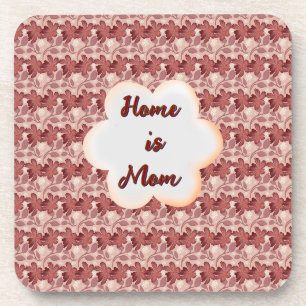 Dessous-de-verre Cadeau floral personnalisé et sur mesure pour la f