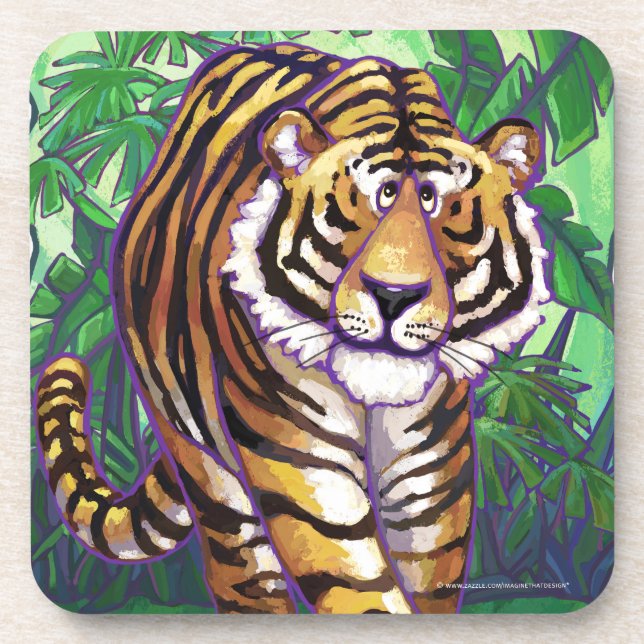Dessous-de-verre Cadeaux et accessoires de tigre (Devant)