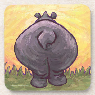 Dessous-de-verre Cadeaux et accessoires Hippopotamus