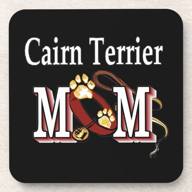 Dessous-de-verre Cairn Terrier Dog MOM (Devant)