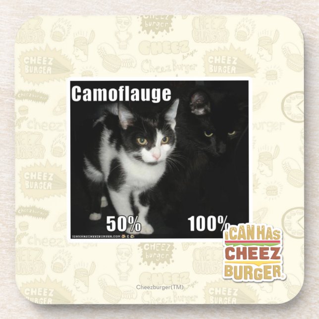 Dessous-de-verre Camouflage (Devant)