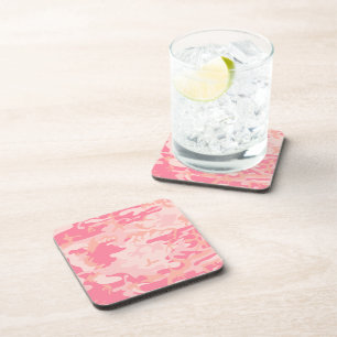 Dessous-de-verre Camouflage rose, Armée