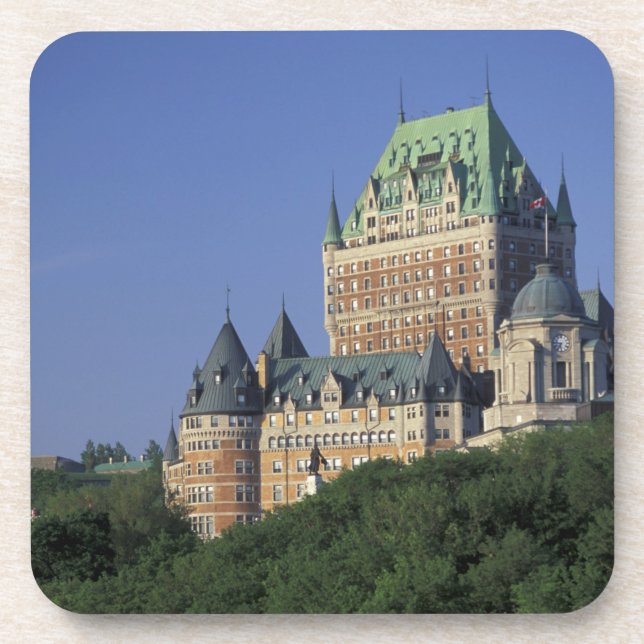 Dessous-de-verre Canada, Québec. Château Frontenac. (Devant)