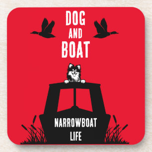 Dessous-de-verre Canalbateau Narrowboat Vie