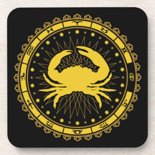 Dessous-de-verre Cancer - Signe Zodiaque - Symbole - Horoscope