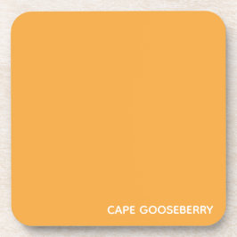 Dessous-de-verre Cape Gooseberry yellow color name
