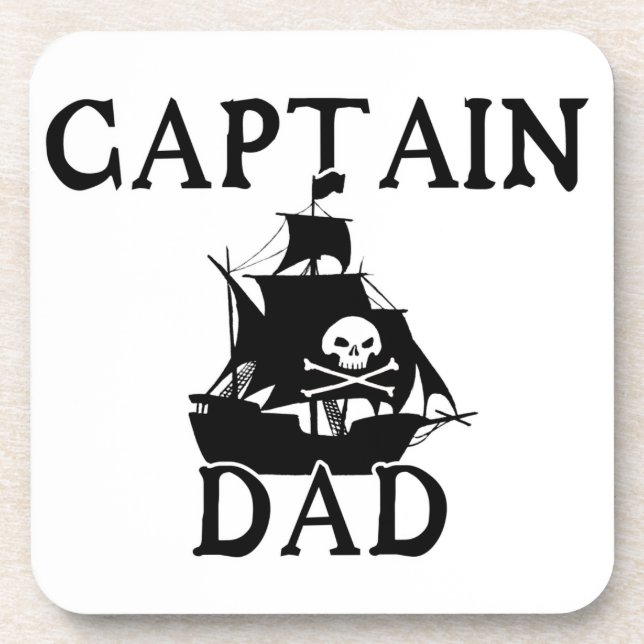 Dessous-de-verre Capitaine papa (Devant)
