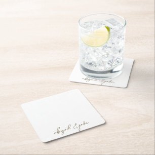 DESSOUS DE VERRE CARRÉ 