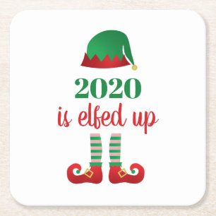 Dessous De Verre Carré 2020, c'est un Noël amusant