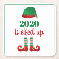 2020 S'Est Élimé Drôle Noël Dit Vert
