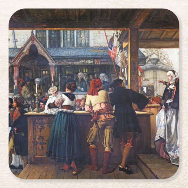 Dessous De Verre Carré A Anvers (Belgique), Albrecht Durer (Devant)