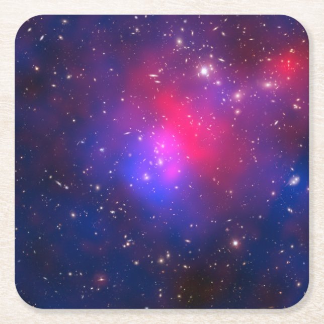 Dessous De Verre Carré Abell 2744, Pandora's Cluster. (Devant)