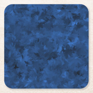 Dessous De Verre Carré Abrégé sur bleu