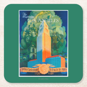 Dessous De Verre Carré Affiche promotionnelle de Los Angeles