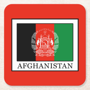 Dessous De Verre Carré Afghanistan