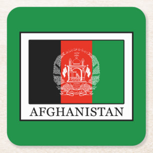 Dessous De Verre Carré Afghanistan