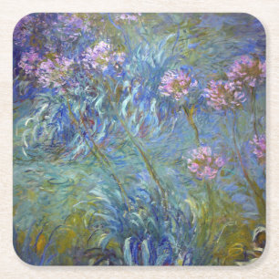 Dessous De Verre Carré Agapanthus, Monet
