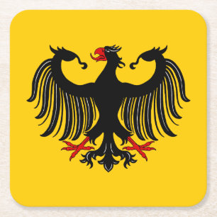 Dessous De Verre Carré Aigle allemand