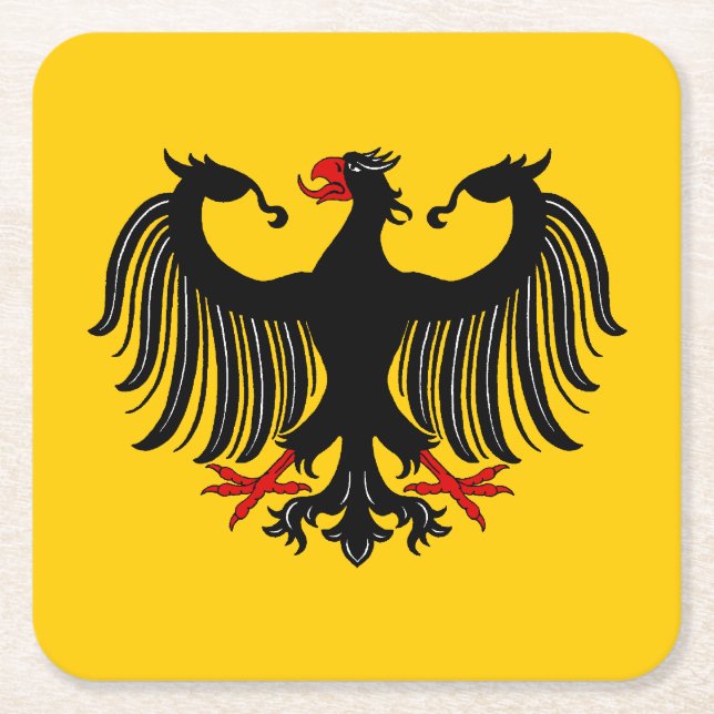 Dessous De Verre Carré Aigle allemand (Devant)