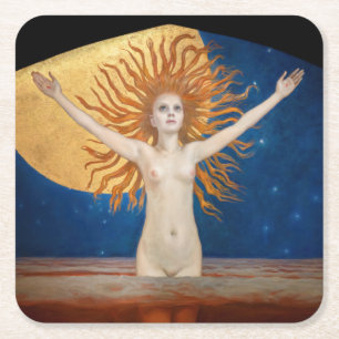 Dessous De Verre Carré Akseli Gallen-Kallela - Ad Astra