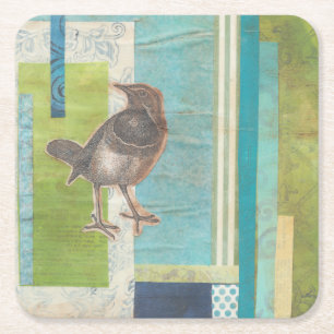 Dessous De Verre Carré Album aviaire I