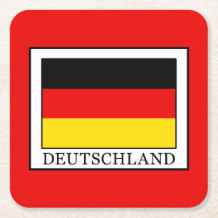 Dessous De Verre Carré Allemagne