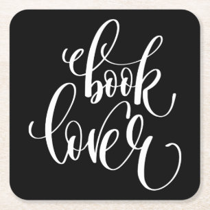 Dessous De Verre Carré Amoureux des livres