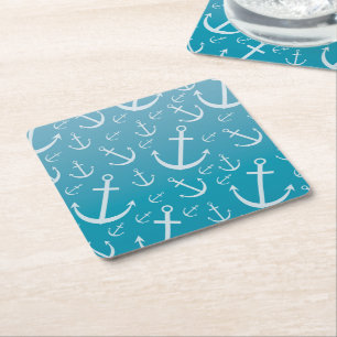 Dessous De Verre Carré Anchor