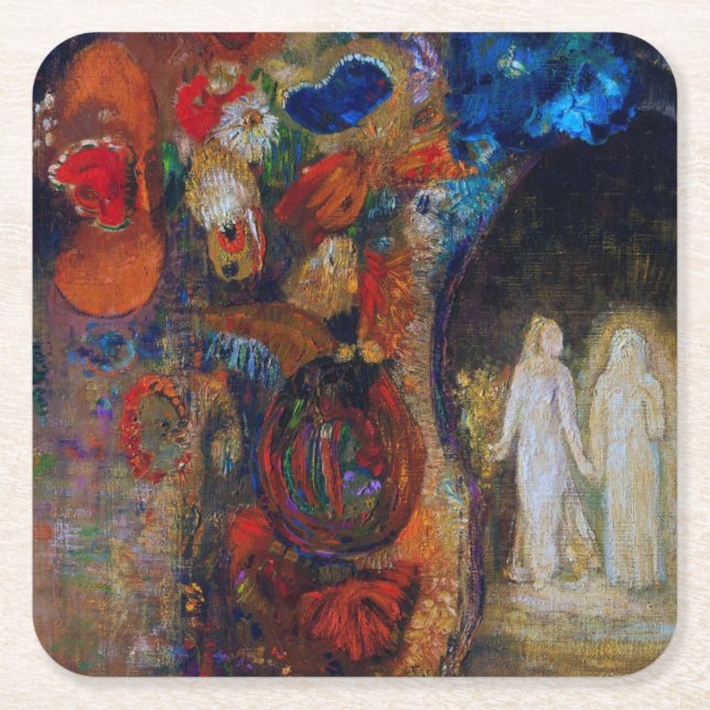 Dessous De Verre Carré Apparition, Redon (Devant)