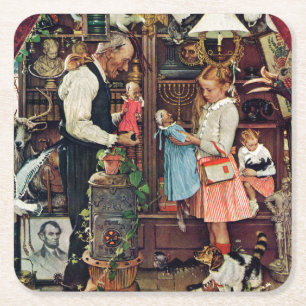 Dessous De Verre Carré April Fool, 1948