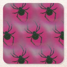 Araignées en rose