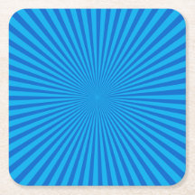 Arrière - plan Blue Retro Sunburst