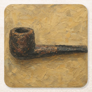 Dessous De Verre Carré Art de la pipe (#14)