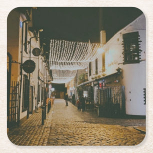 Dessous De Verre Carré Ashton Lane, Glasgow, Écosse