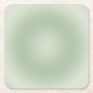 Dessous De Verre Carré Aura Vert Sage