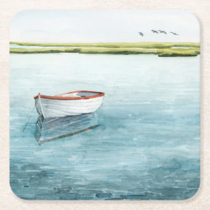 Dessous De Verre Carré Baie d'Anchored I