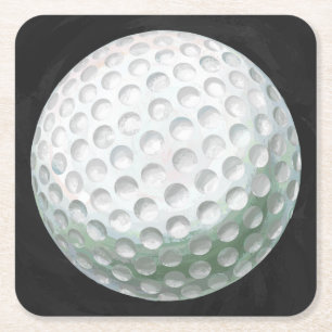 Dessous De Verre Carré Bal de golf