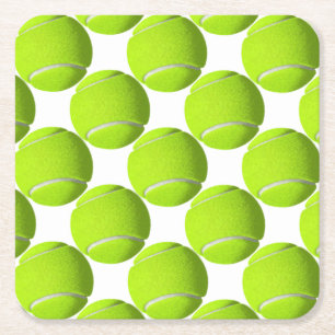 Dessous De Verre Carré Ball de tennis